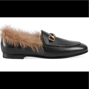 Gucci Women’s Jordaan Fur Loafer